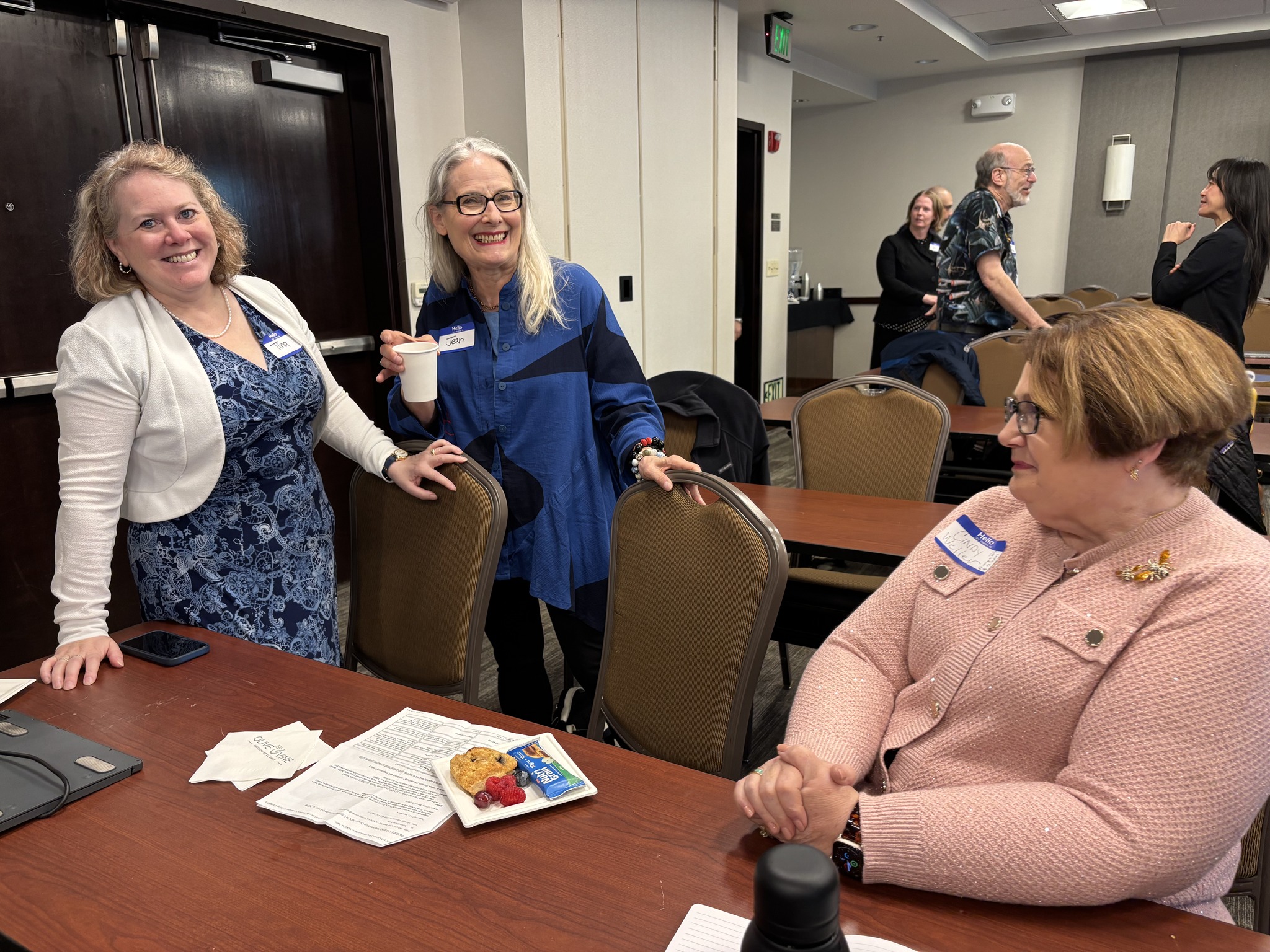 NOCALL members networking at Spring Institute